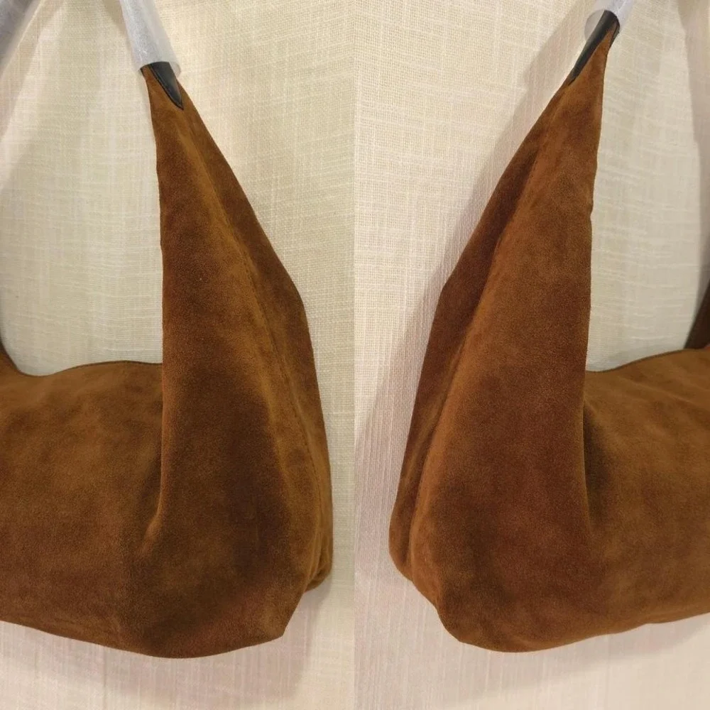 Madewell The Mylie Suede Shoulder Bag / Color:Russet‎ Multi